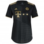 Camisolas de futebol FC Bayern München Mulher Equipamento Alternativa 2021/22 Manga Curta